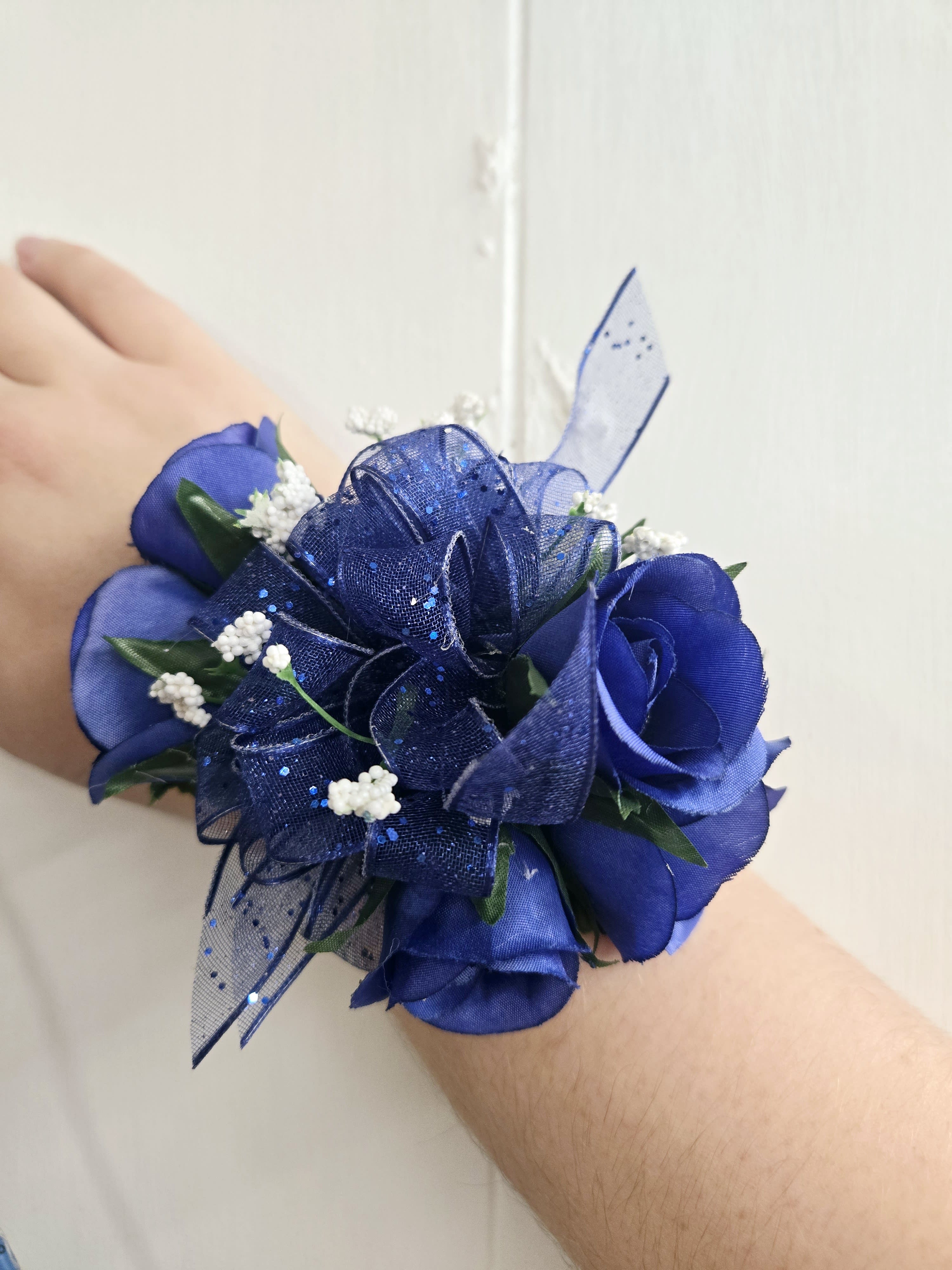 Blue Corsage
