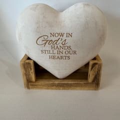 Sympathy Shelf Sitter- God's Hands