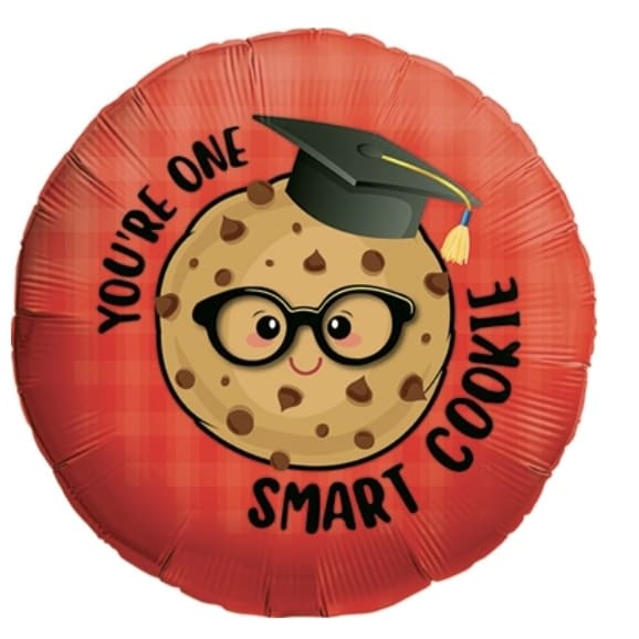Graduation Smart Cookie Balloon