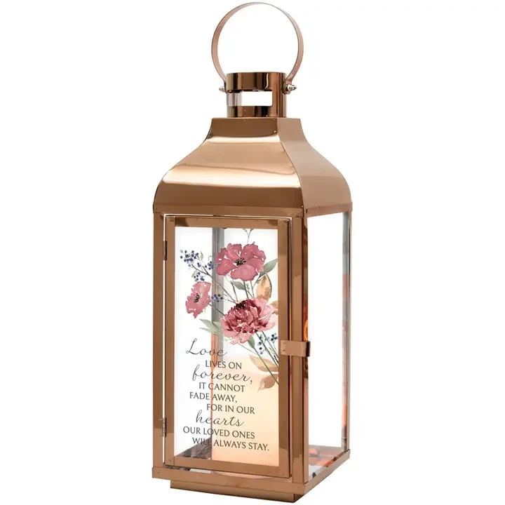 "Love Lives" Lantern Flower Bouquet