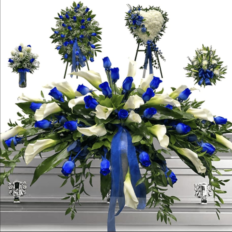 Blue Mixed 5 pc Set