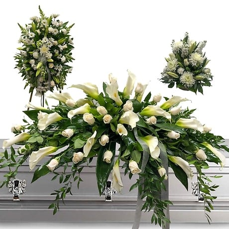 Graceful Devotion 3 pc Set Flower Bouquet