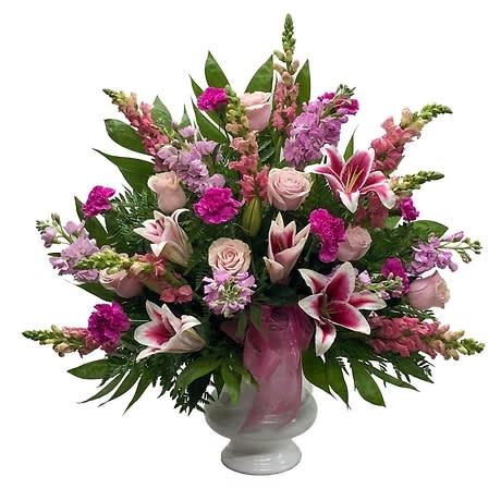 Pink Affection Basket