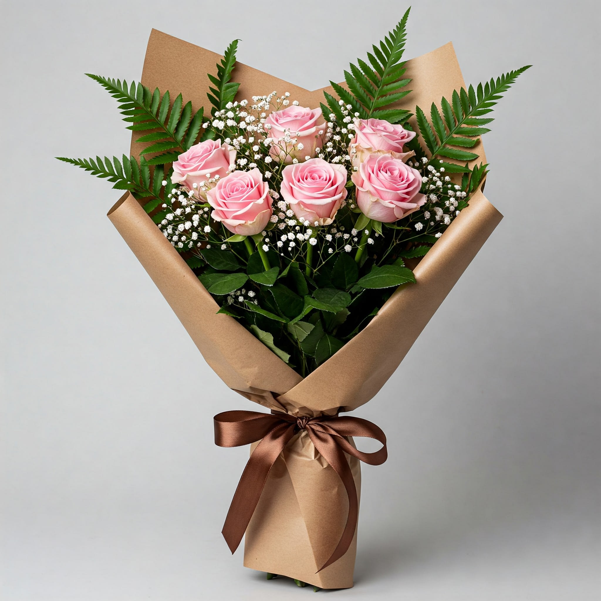 Half Dozen Roses Wrap