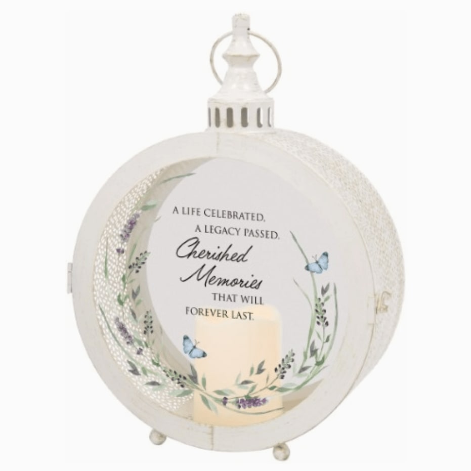 Cherished Memory Lantern Flower Bouquet