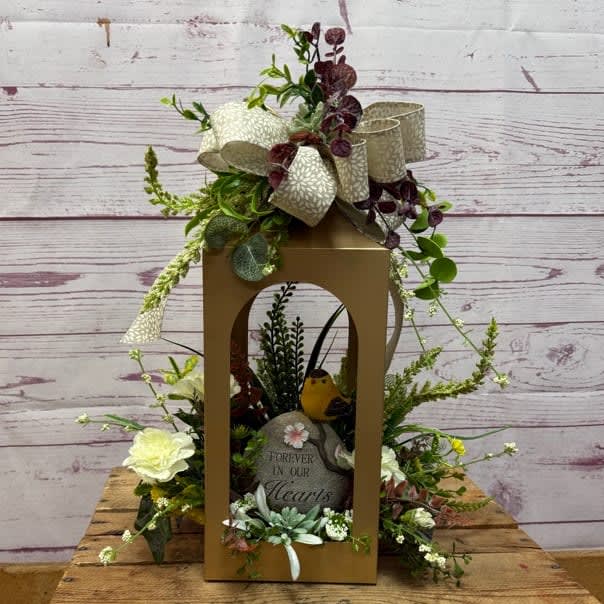 Lanterns of Remembrance Silk (Artificial) Flower Bouquet