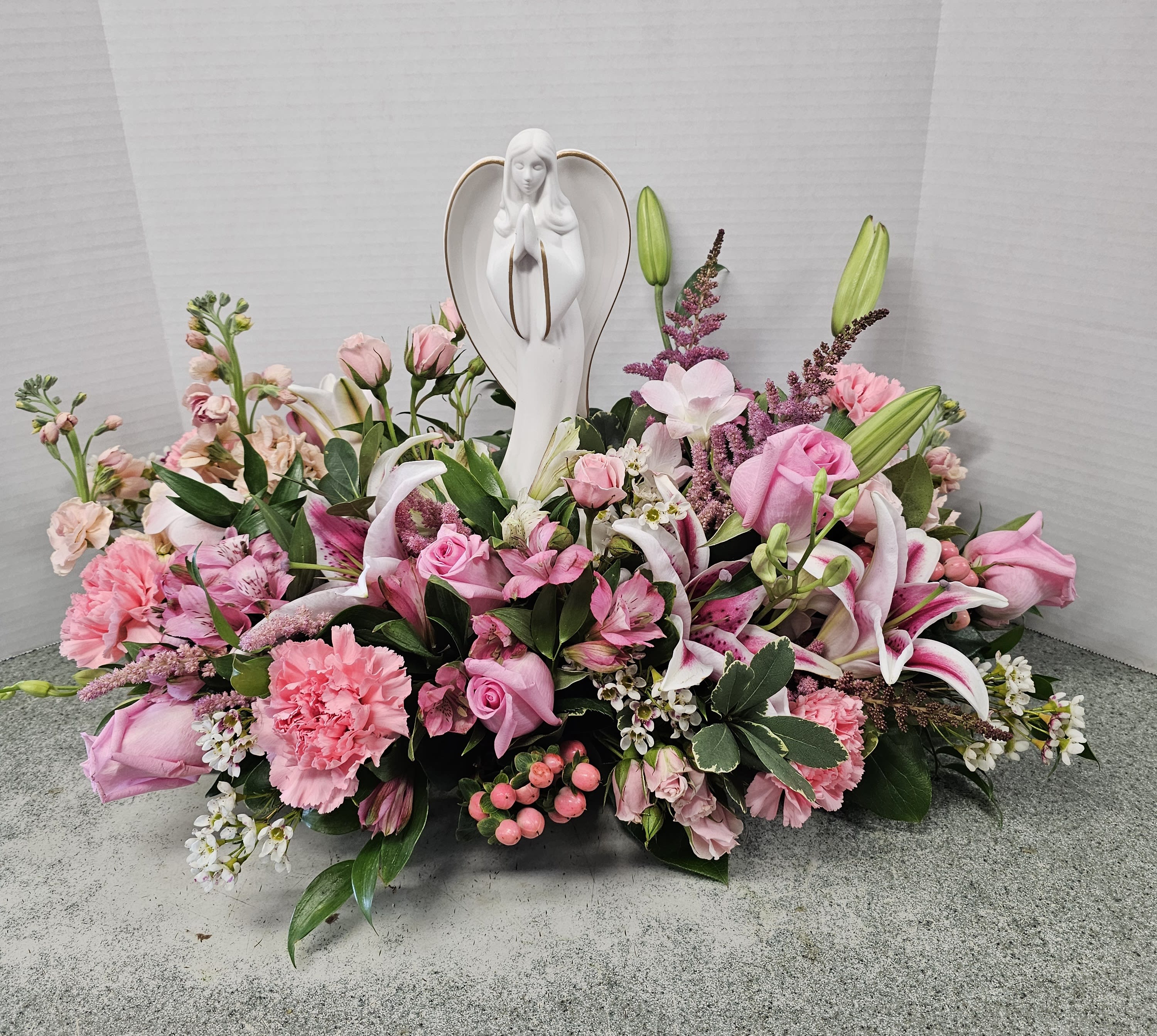 Forever Angel Flower Bouquet