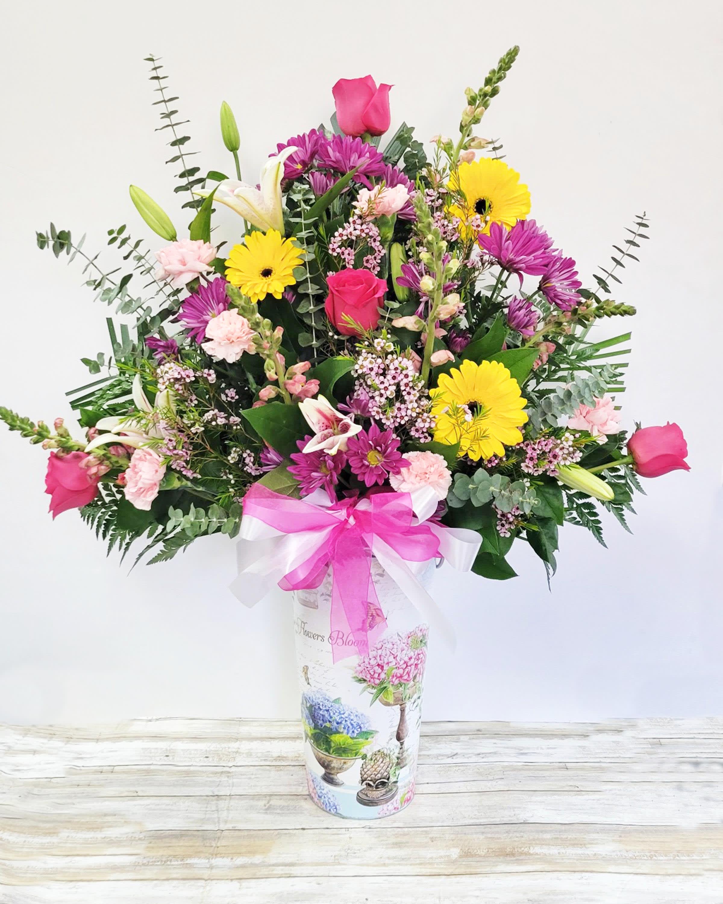 Grand Mixed Vase Flower Bouquet