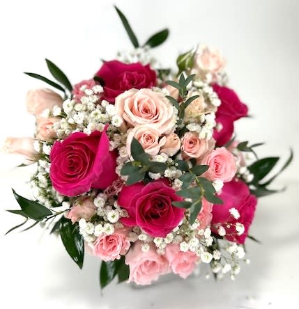 Roses and Spray Roses Bouquet Flower Bouquet