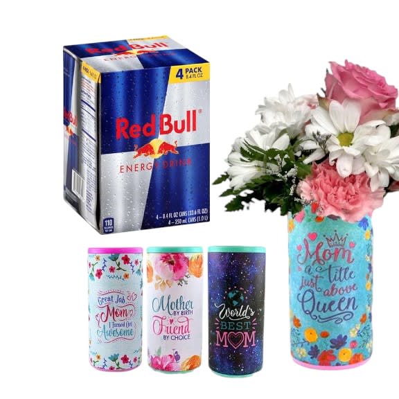 Floral Energy Surprise for Mom Flower Bouquet