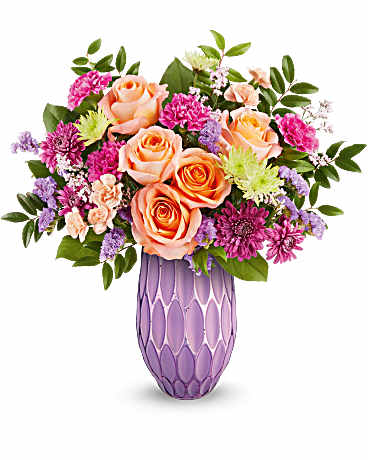 Teleflora Pretty Glow Bouquet Flower Bouquet
