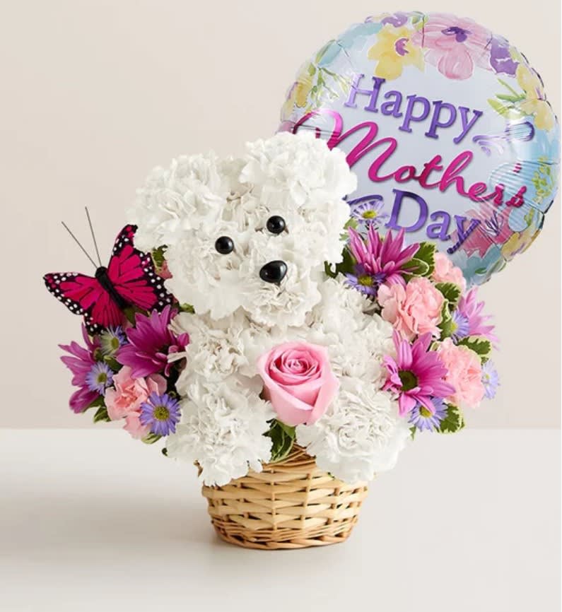 Precious Pup Flower Bouquet