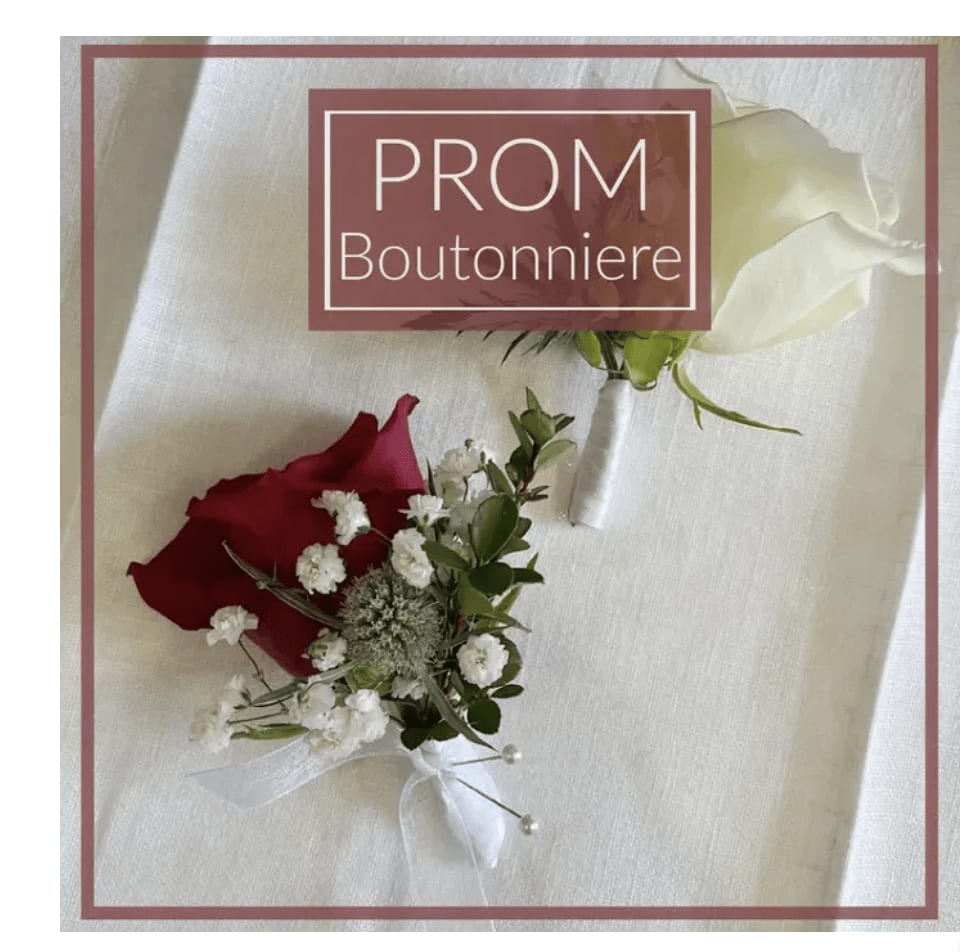 Prom Boutinnere Flower Bouquet