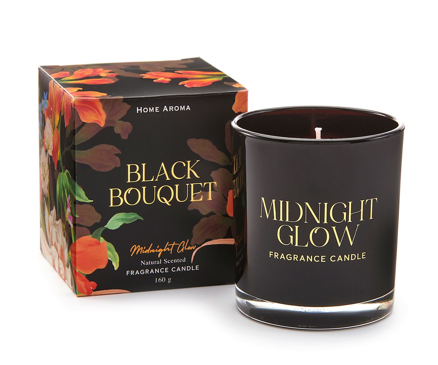 Midnight Glow Scented Candle w/Gift Box****ADD TO YOUR ORDER**** Flower Bouquet