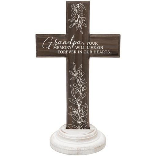 Pedestal Cross - Grandpa
