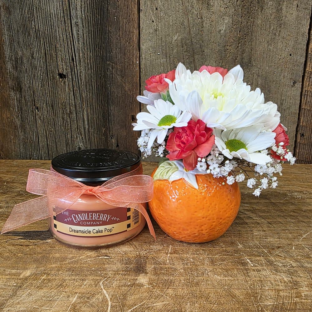 Orange Bouquet with Dreamsicle