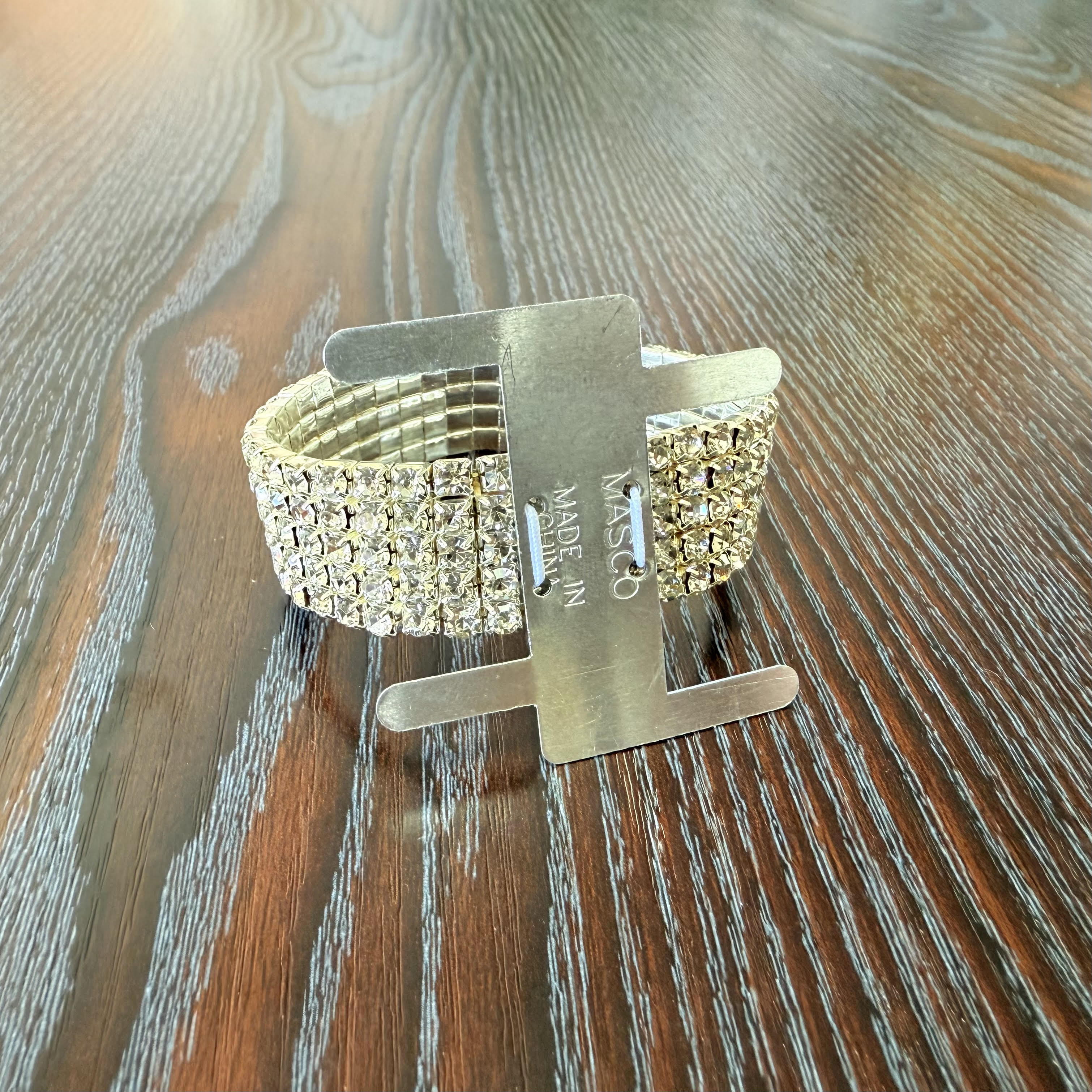 Upgraded Corsage Band - Classic Rhinestone