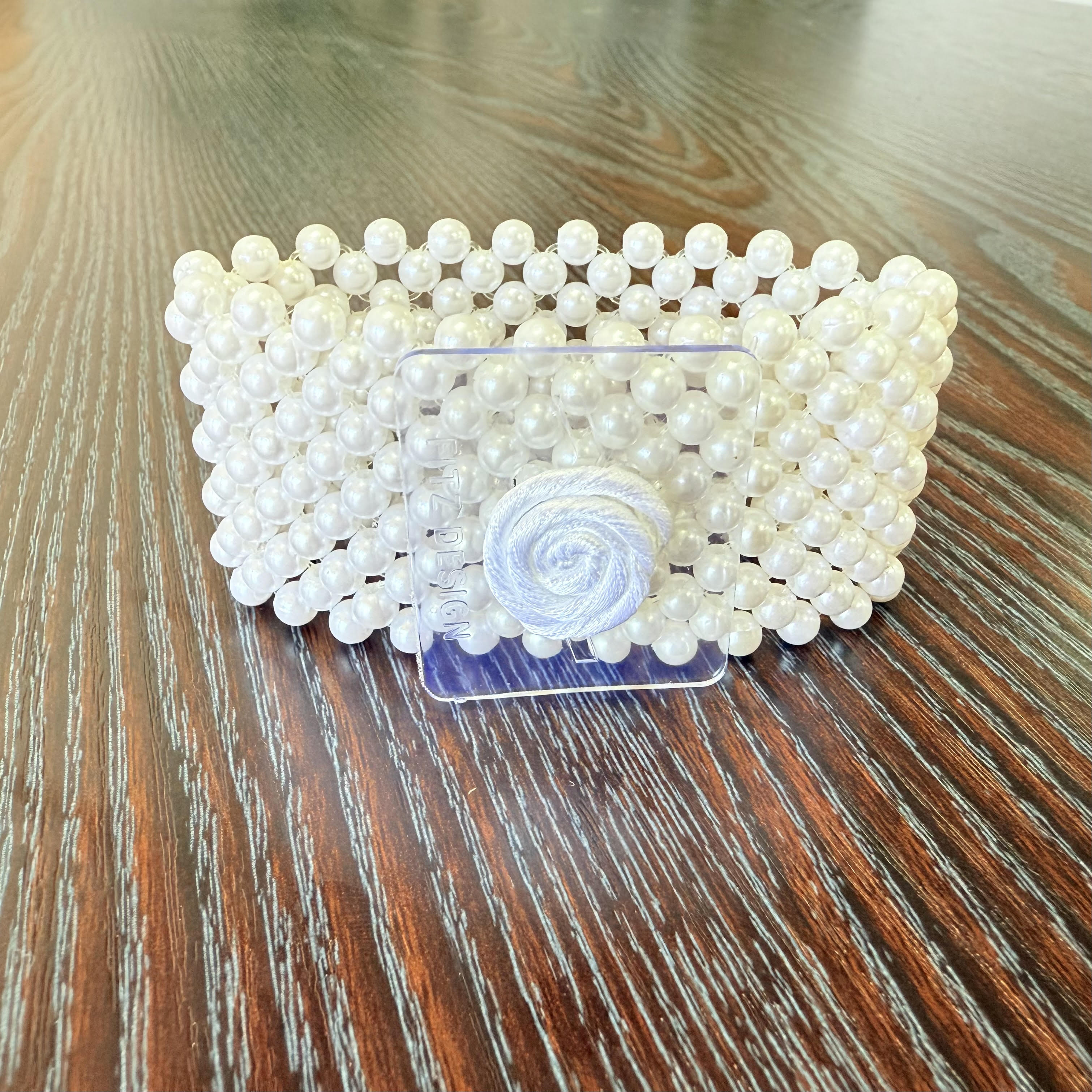 Upgraded Corsage Band - Pearl