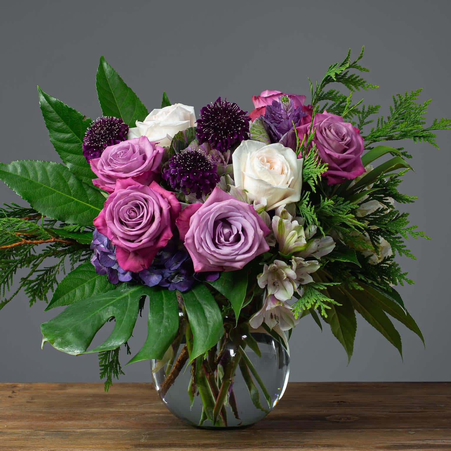 Violet Valley Flower Bouquet