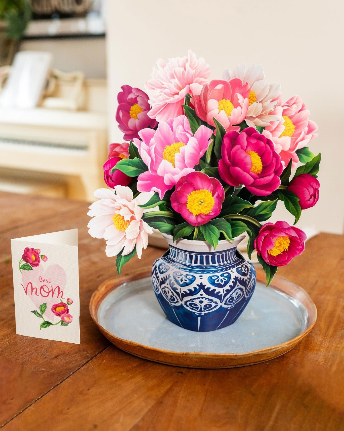Freshcut Paper Bouquet Mother's Day Peony