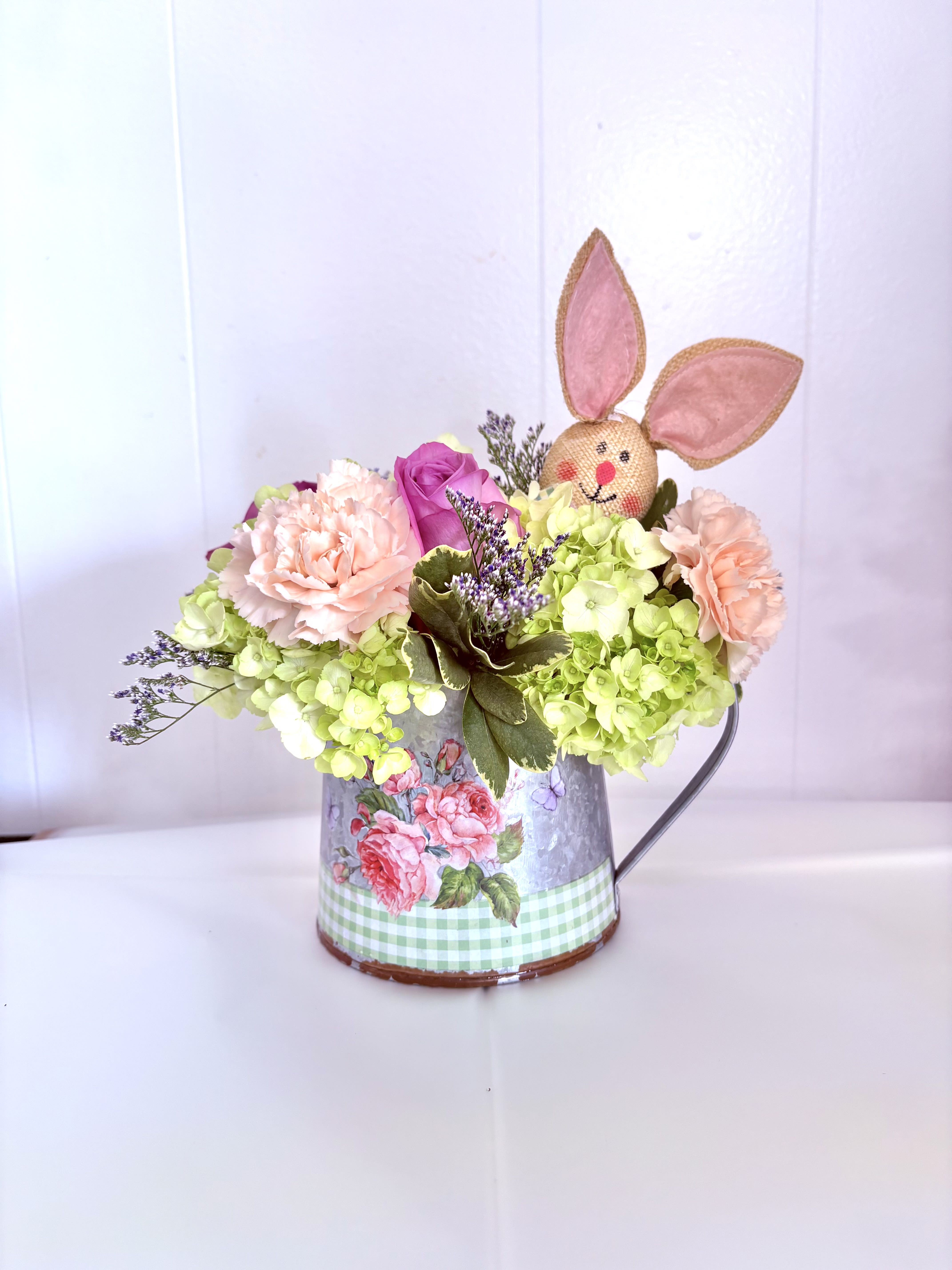 Easter Bunny Surprise Flower Bouquet