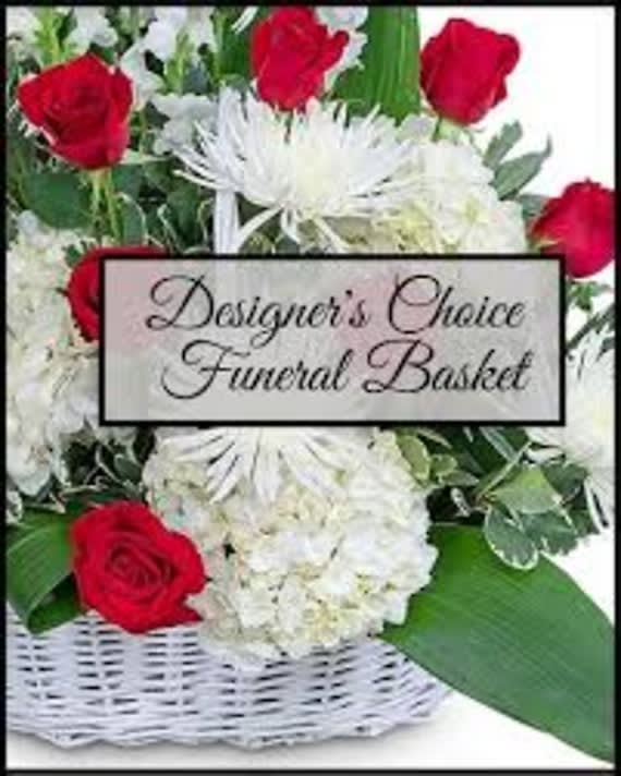 Basket Arrangement Designed for Sympathy