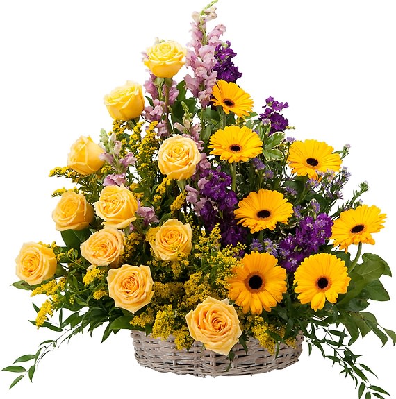 Vivid Memories Basket Tribute