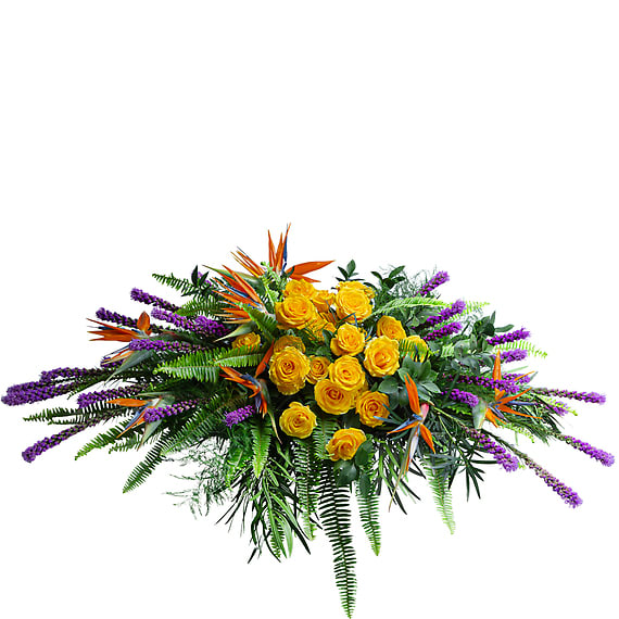 Birds of Solace Casket Spray