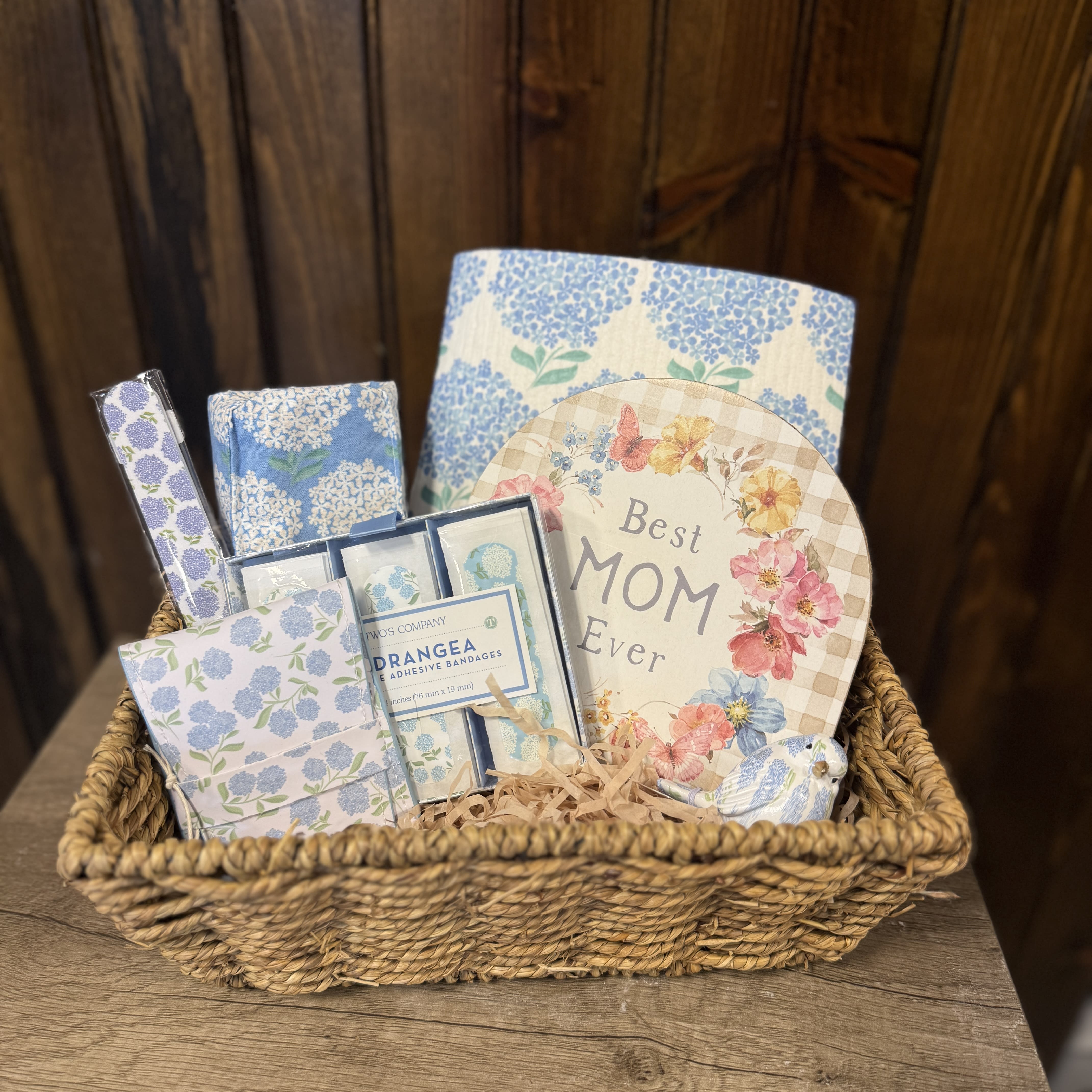 Best Mom Ever Gift Basket Flower Bouquet