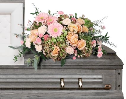 ENDURING COMPASSION CHILD'S CASKET SPRAY