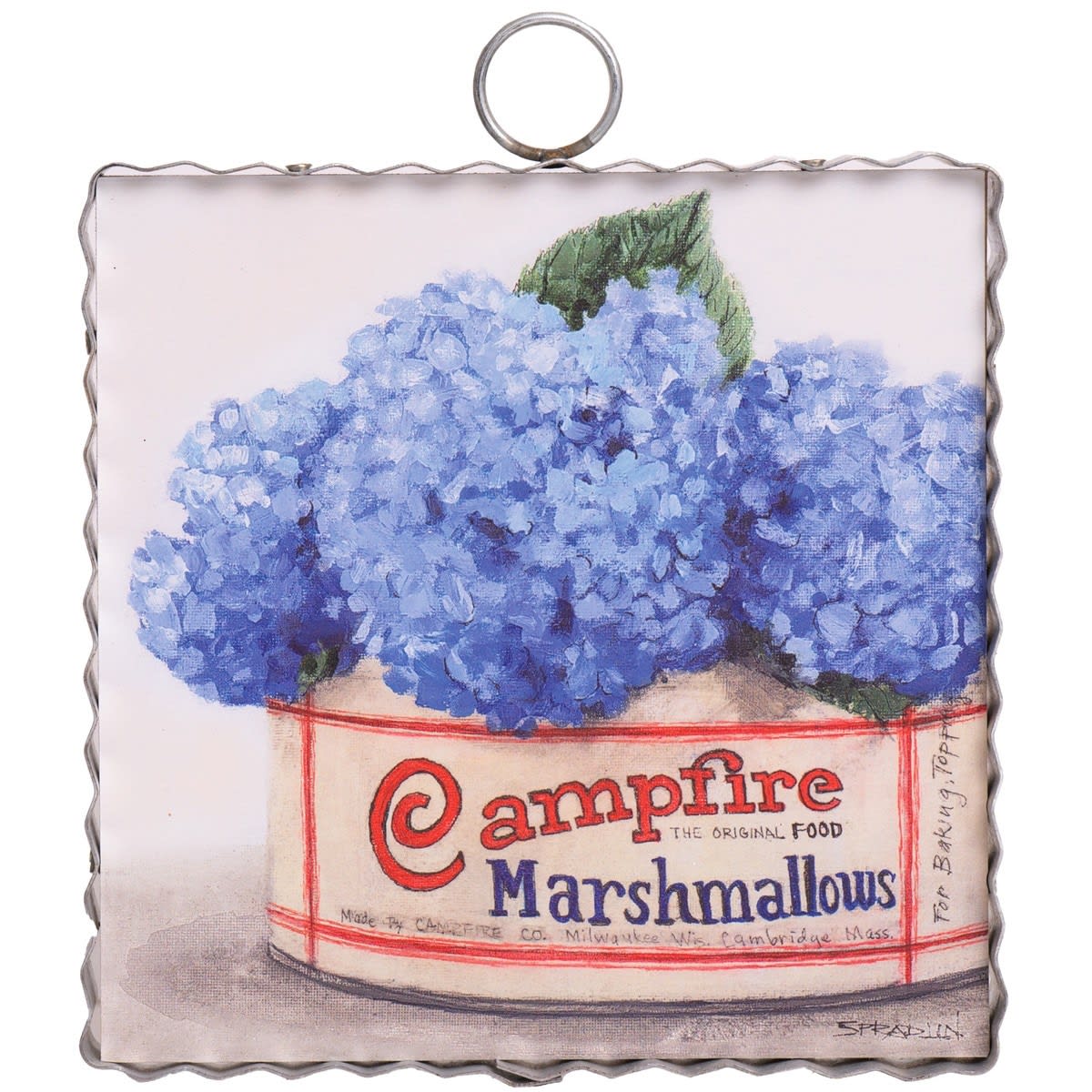 Mini Campfire Hydrangeas Print