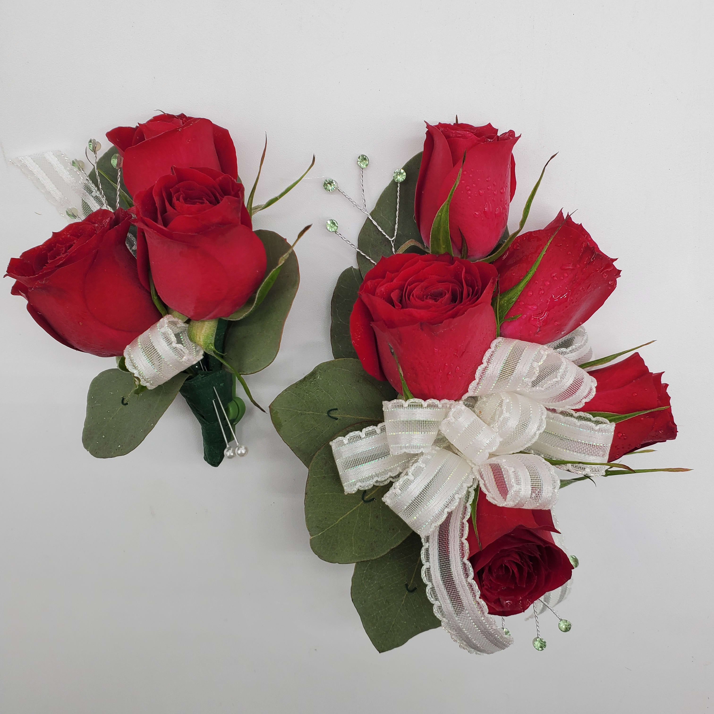Classic Red Flower Bouquet