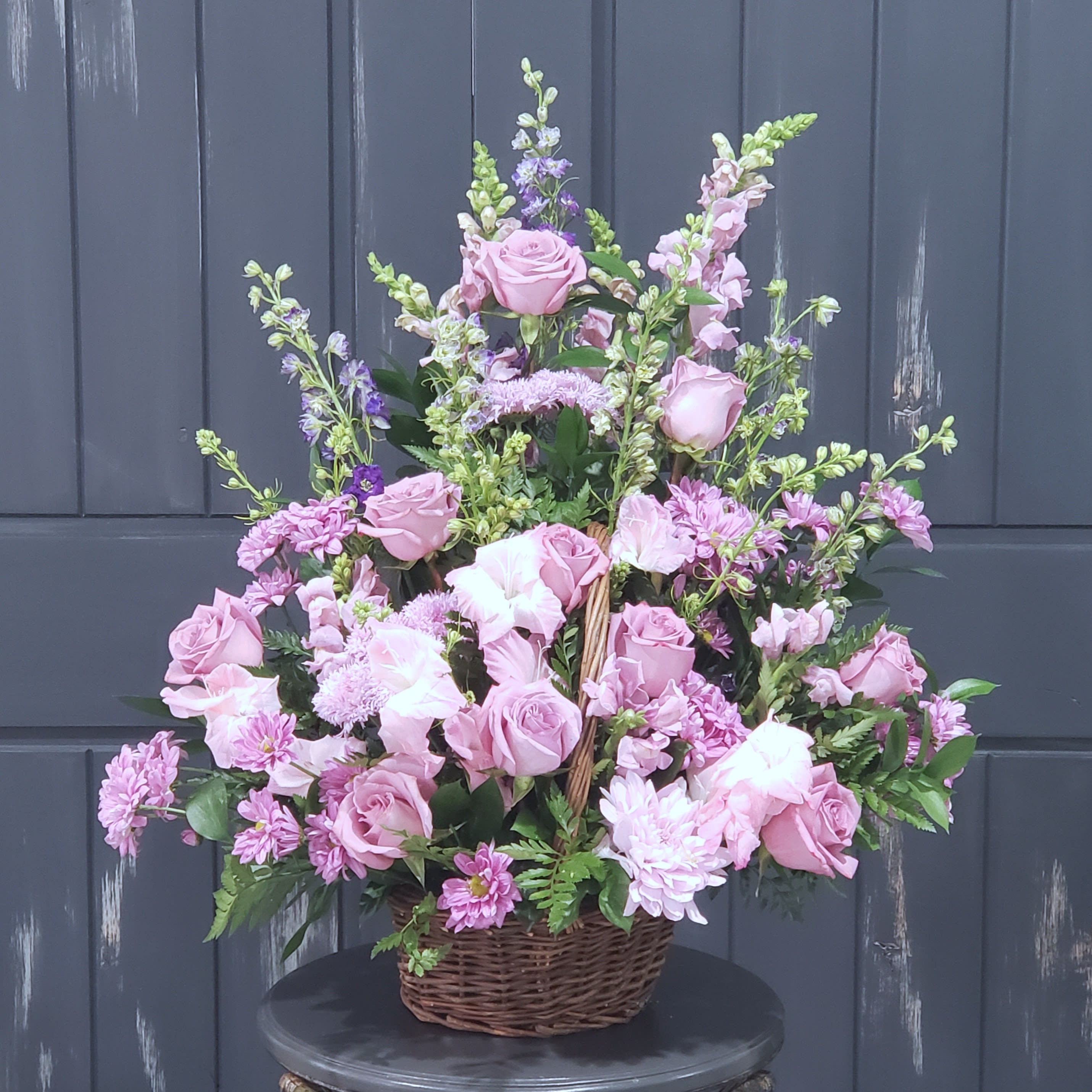 Lavish Lavender Basket