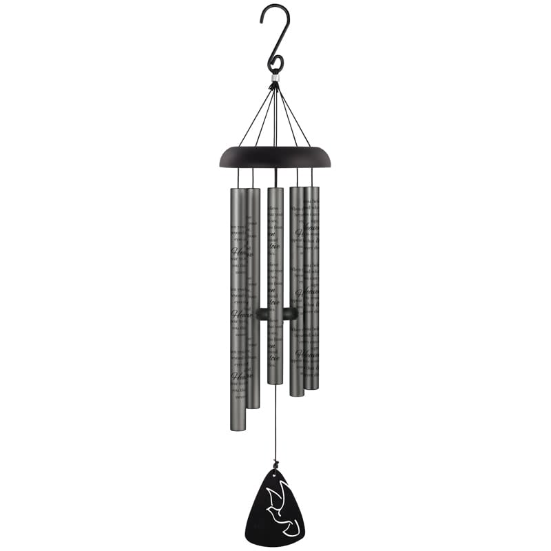 Loves Never Dies 30" Charcoal Sonnet Chime