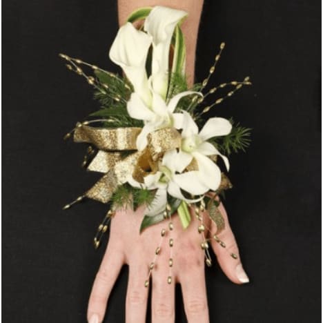 Classy Candlelight Prom Corsage