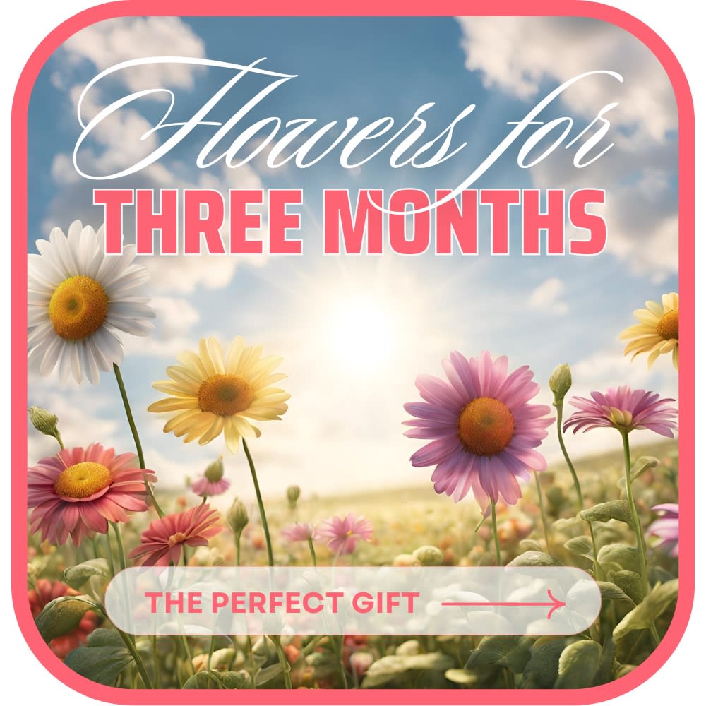 Bouquet of the Month Club (3) Flower Bouquet