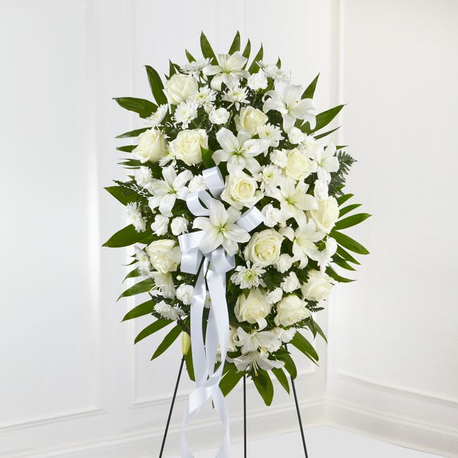 Exquisite Tribute Spray Flower Bouquet