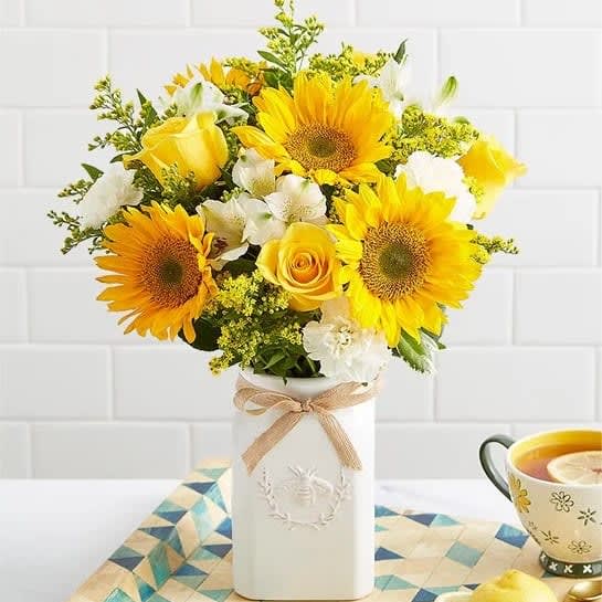 Honey Bee Buzz for Summer Flower Bouquet
