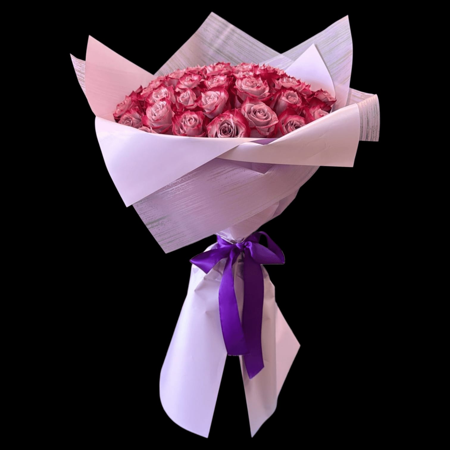 LAVENDER ROSE BOUQUET WRAP