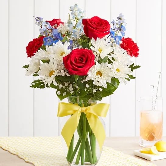 Tie a Yellow Ribbon Flower Bouquet