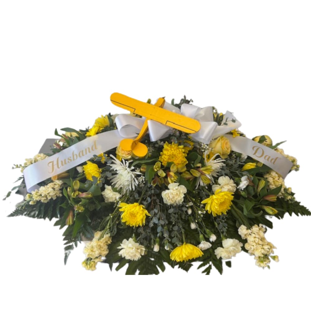 Airplane Theme Flower Bouquet