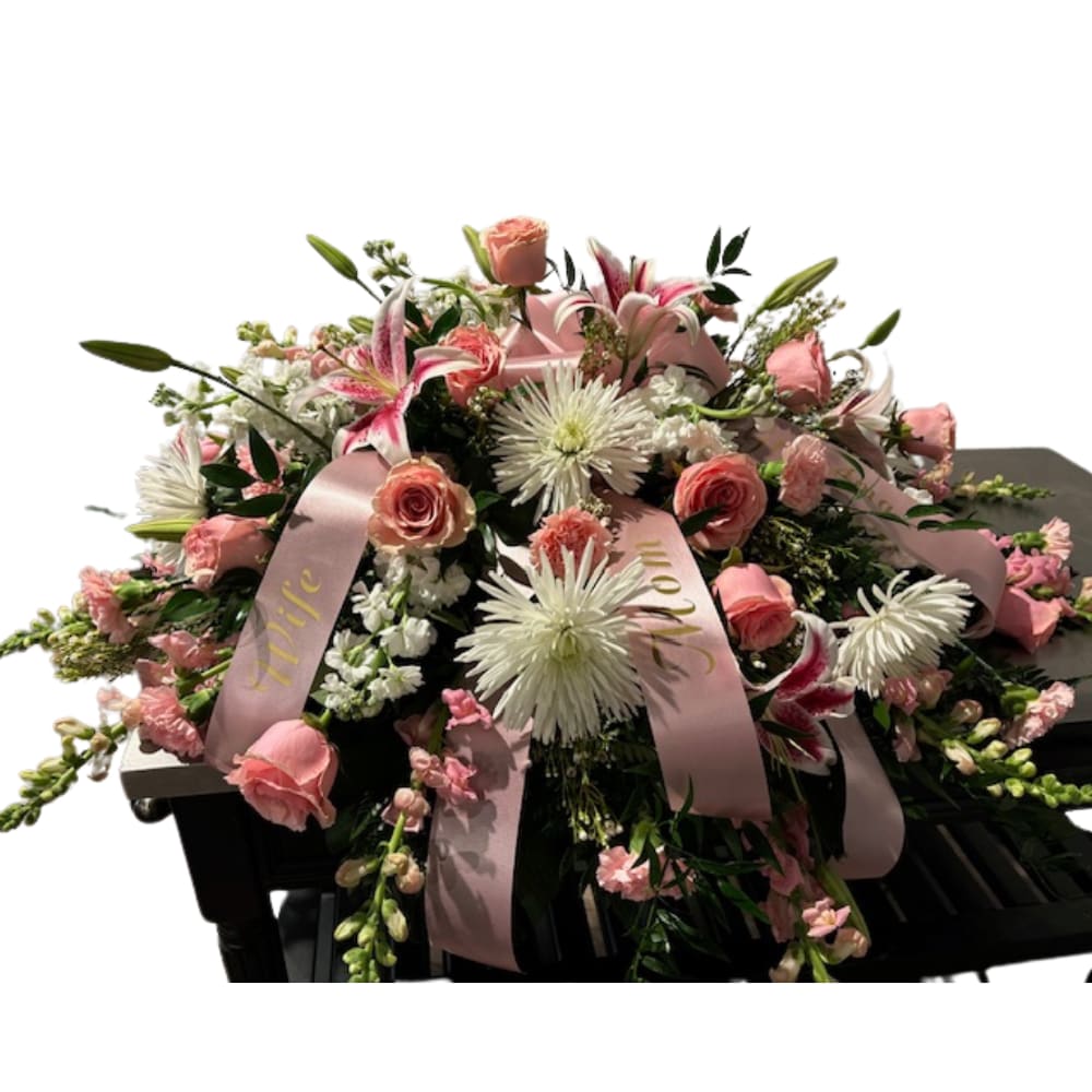 Custom Pink Flower Bouquet