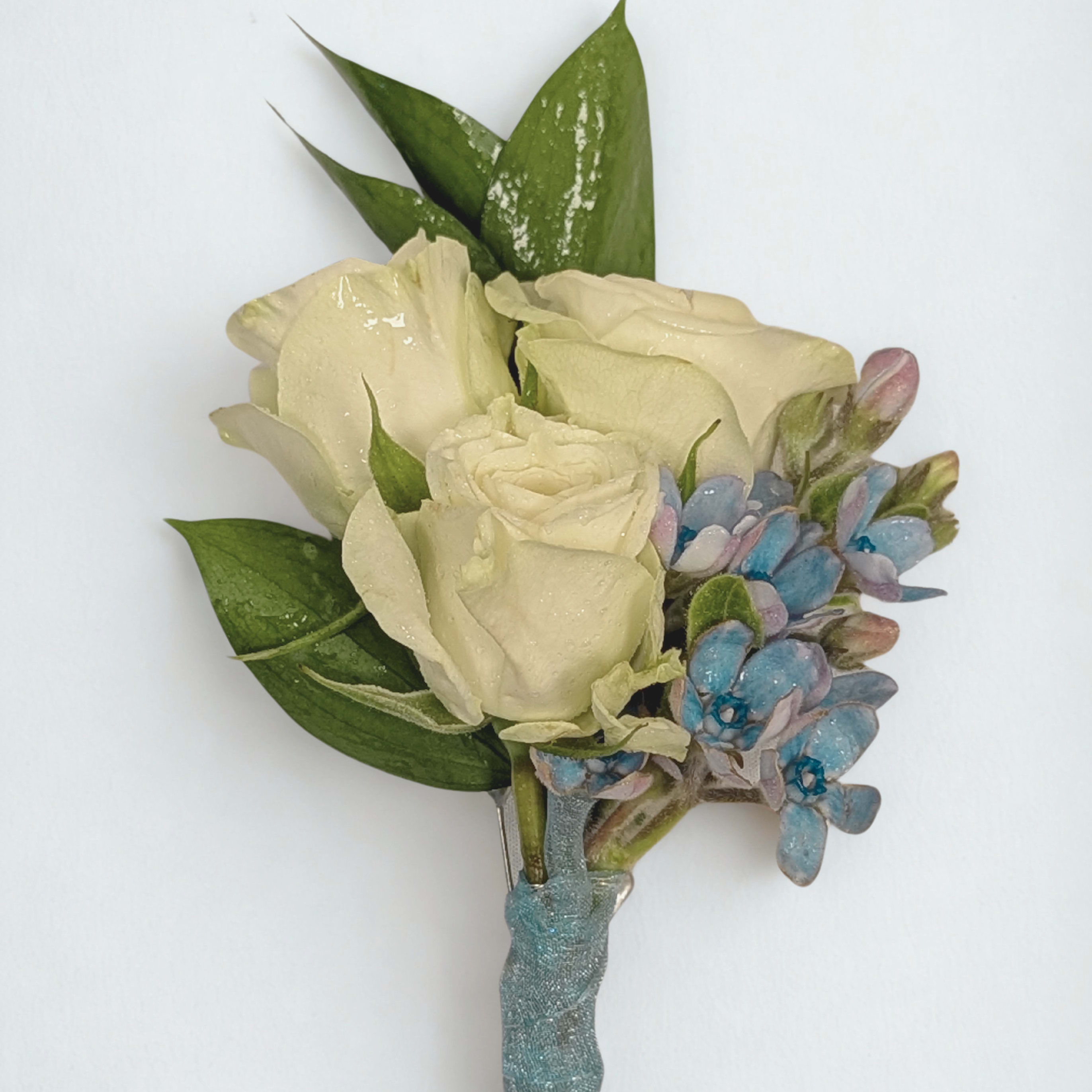 Starlight Ball Boutonnière Flower Bouquet