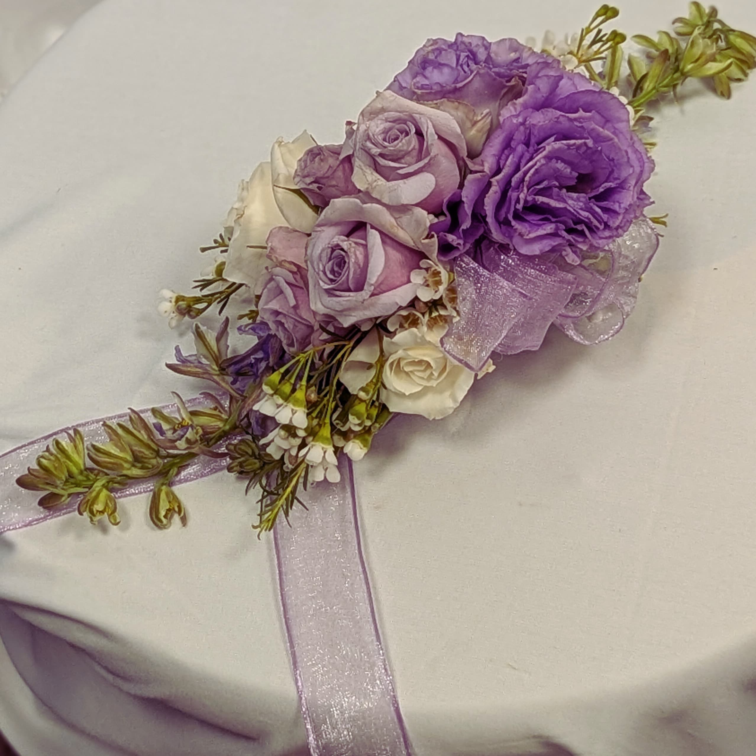 Lavender Fields  Corsage Flower Bouquet