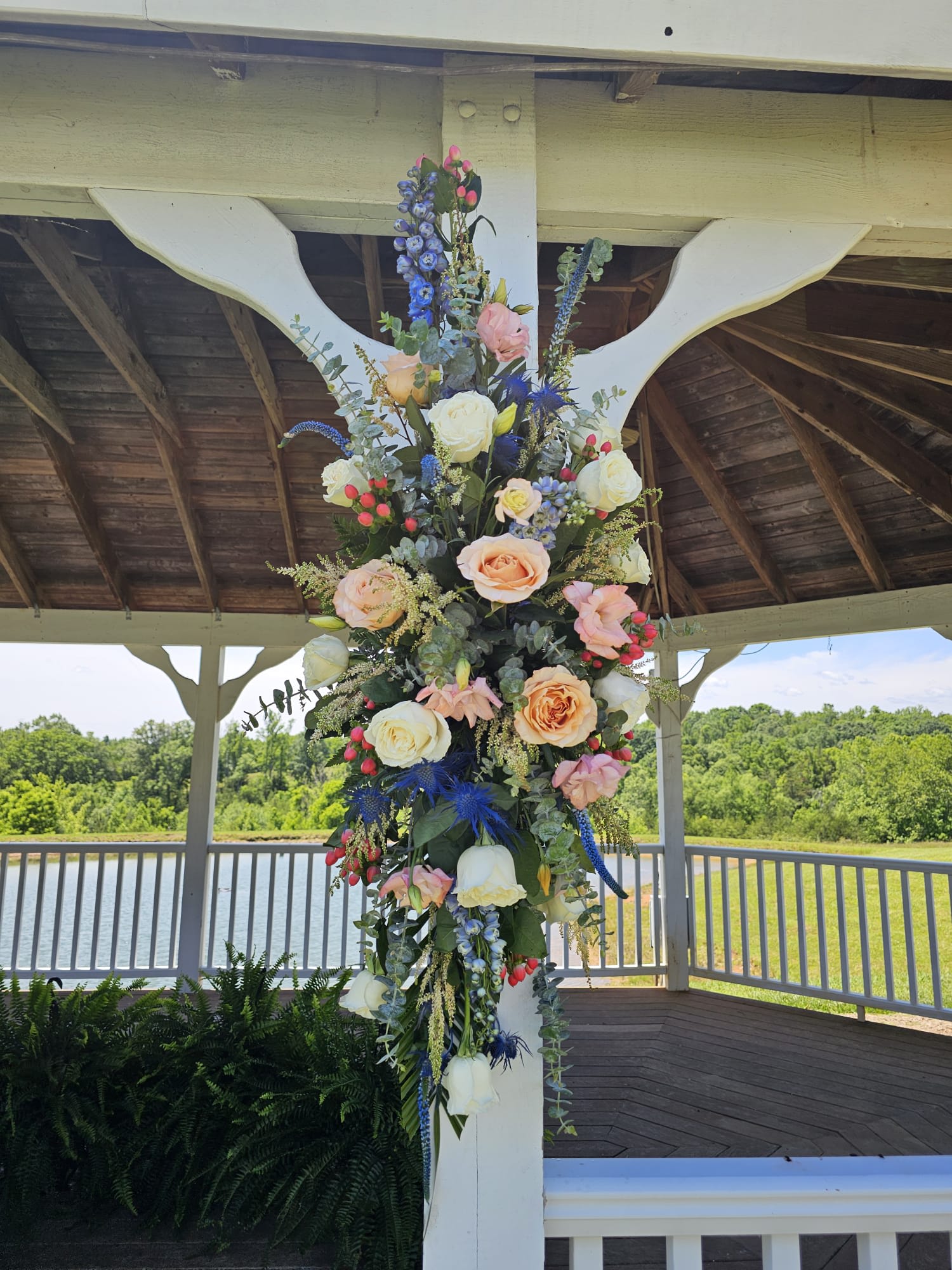 Gazebo Flowers 
