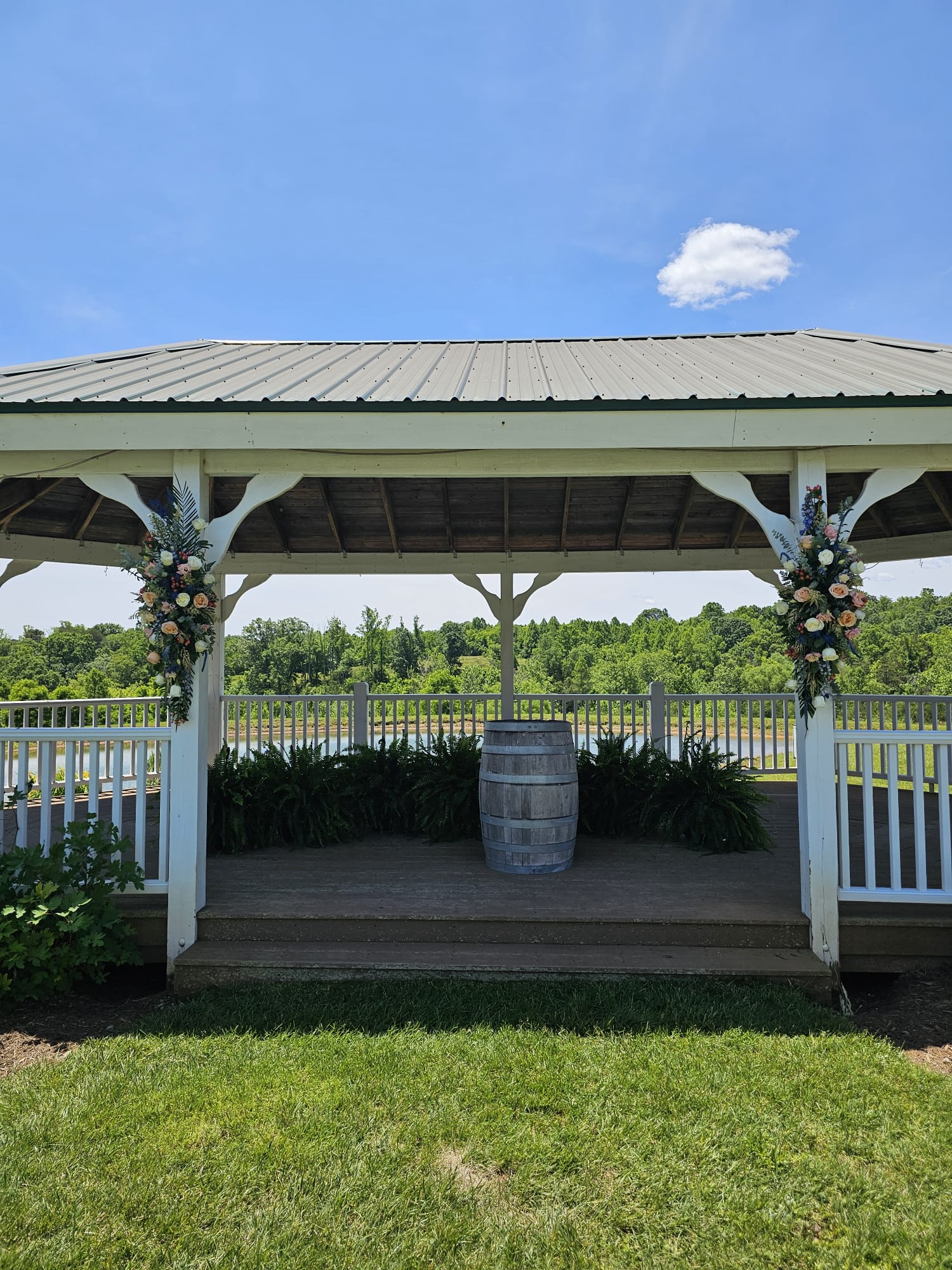 Gazebo Flowers 