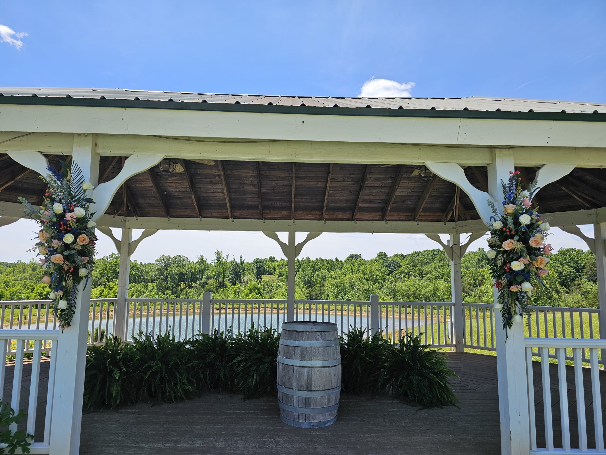Gazebo Flowers 