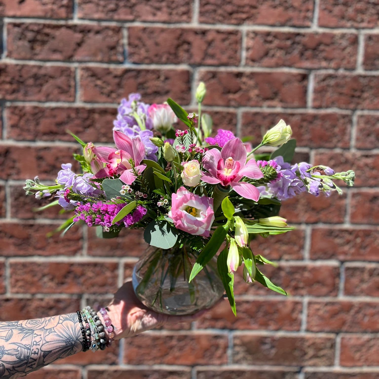 Pretty in Pink Flower Bouquet