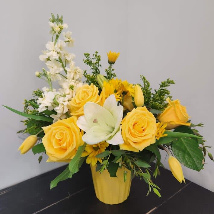 Lemon Sunshine Flower Bouquet