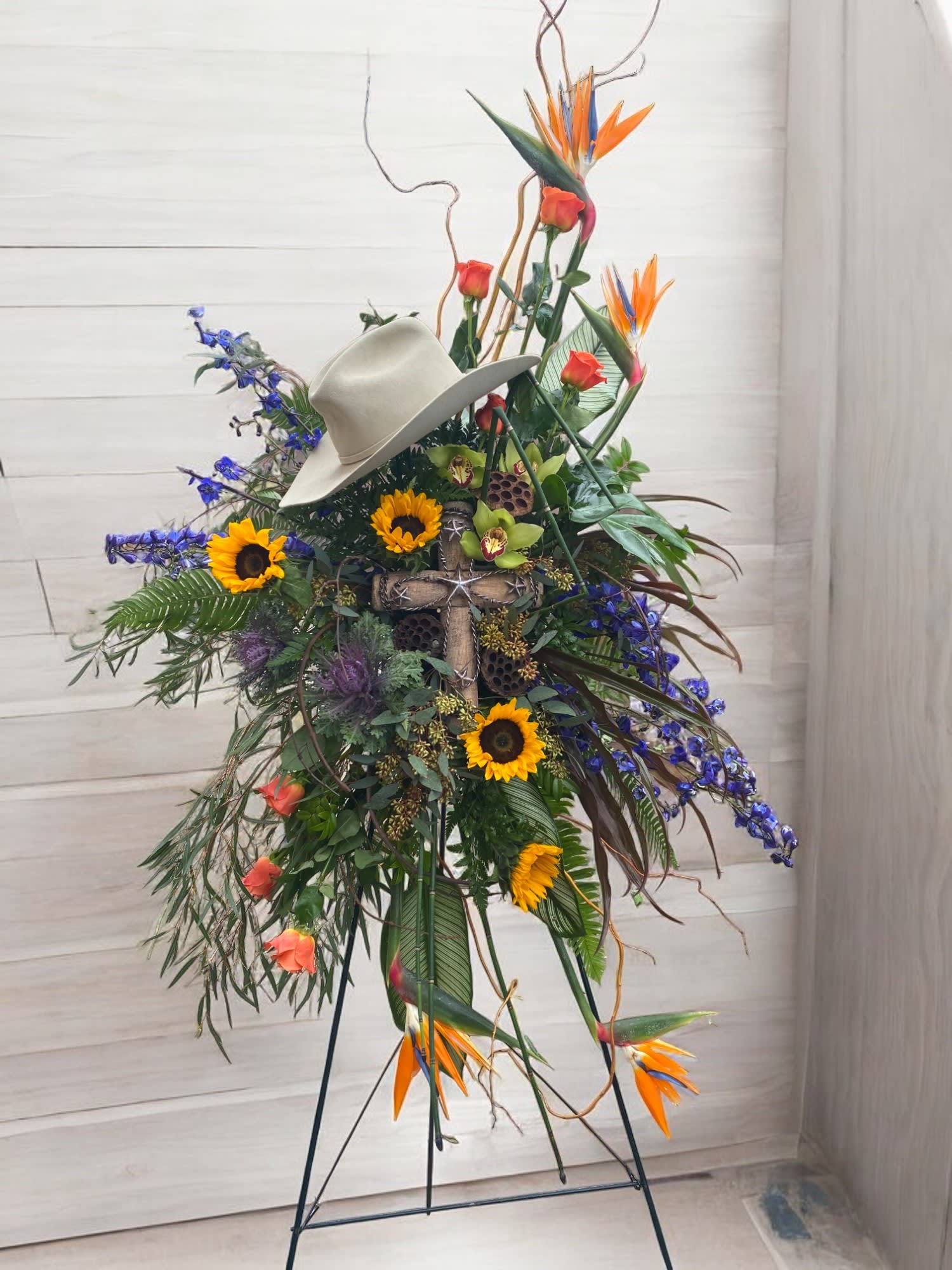 RUSTIC COWBOY Flower Bouquet